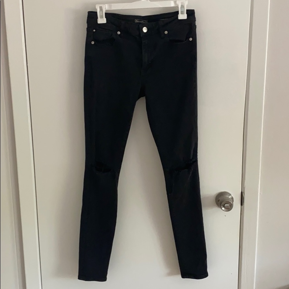 Abercombie & Fitch black skinny jeans